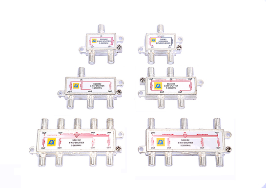 Indoor 2.6GHz SPLITTERS