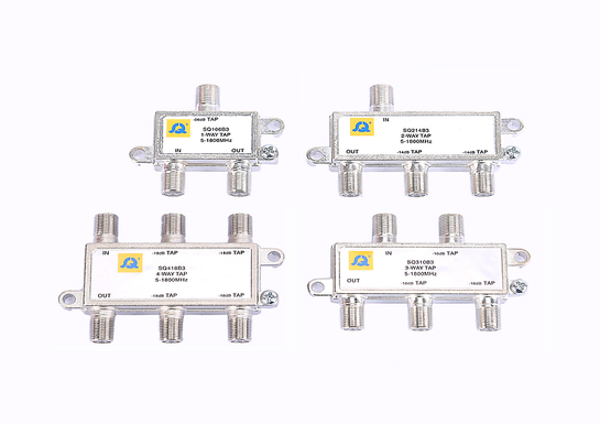 Indoor 1.8GHz multiway Taps